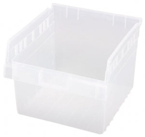 Quantum Storage Store-Max Clear Shelf Bins - SHF BIN, STORMAX, CLRVW, 11-1/8WX11-5/8LX8H - QSB809CLC