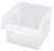 Quantum Storage Store-Max Clear Shelf Bins - SHF BIN, STORMAX, CLRVW, 11-1/8WX11-5/8LX8H - QSB809CLC