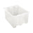 Quantum Storage Genuine Stack and Nest Tote - Genuine 15.5" x 19.5" x 10" Stack-and-Nest Tote, Clear View - SNT190CL