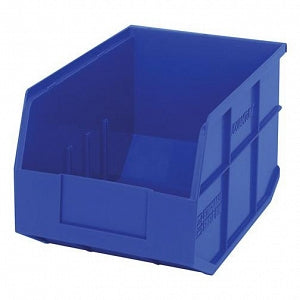 Quantum Storage Systems Stackable Shelf Bins - Blue 12" x 8.25" x 7" Stackable Shelf Bin - SSB423 BLUE