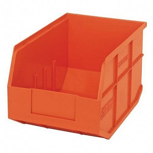 Quantum Storage Systems Stackable Shelf Bins - Orange 12" x 8.25" x 7" Stackable Shelf Bin - SSB423 ORANGE