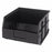 Quantum Storage Systems Stackable Shelf Bins - Black 11"W x 12"L x 7"H Stackable Shelf Bin - SSB425 BLACK