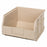 Quantum Storage Systems Stackable Shelf Bins - Ivory 11"W x 12"L x 7"H Stackable Shelf Bin - SSB425 IVORY