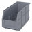 Quantum Storage Systems Stackable Shelf Bins - Gray 6"W x 14"L x 7"H Stackable Shelf Bin - SSB441 GRAY