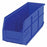 Quantum Storage Systems Stackable Shelf Bins - Blue 6"W x 18"L x 7"H Stackable Shelf Bin - SSB461 BLUE