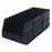 Quantum Storage Systems Stackable Shelf Bins - Black 8.25"W x 20.5"L x 7"H Stackable Shelf Bin - SSB483 BLACK