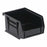 Quantum Storage Systems Hang-and-Stack Bins - Ultra Hang and Stack Bin, 4" x 5" x 3", Black - QUS200 BLACK