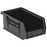 Quantum Storage Systems Hang-and-Stack Bins - Hang and Stack Bin, 7-3/8" x 4-1/8" x 3", Black - QUS220 BLACK