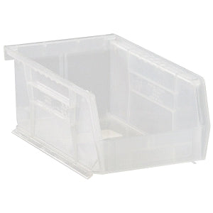 Quantum Storage Systems Clear-View Storage Bins - Clear Bin, 7-3/8" x 4-1/8" x 3" - QUS220CL