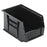 Quantum Storage Systems Hang-and-Stack Bins - Hang and Stack Bin, 9-1/4" x 6" x 5", Black - QUS221 BLACK