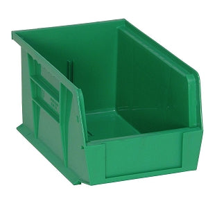 Quantum Storage Systems Hang-and-Stack Bins - Hang and Stack Bin, 9-1/4" x 6" x 5", Green - QUS221 GREEN