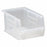 Quantum Storage Systems Clear-View Storage Bins - Clear Bin, 9-1/4" x 6" x 5" - QUS221CL