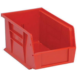 Quantum Storage Systems Hang-and-Stack Bins - Hang and Stack Bin, 9-1/4" x 6" x 5", Red - QUS221 RED