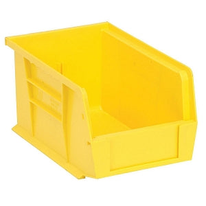 Quantum Storage Systems Hang-and-Stack Bins - Hang and Stack Bin, 9-1/4" x 6" x 5", Yellow - QUS221 YELLOW