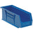 Quantum Storage Systems Hang-and-Stack Bins - Hang and Stack Bin, 10-7/8" x 4-1/8" x 4", Blue - QUS224 BLUE