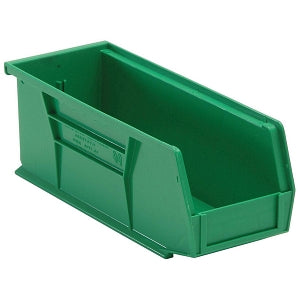 Quantum Storage Systems Hang-and-Stack Bins - Hang and Stack Bin, 10-7/8" x 4-1/8" x 4", Green - QUS224 GREEN