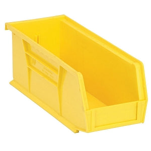 Quantum Storage Systems Hang-and-Stack Bins - Hang and Stack Bin, 10-7/8" x 4-1/8" x 4", Yellow - QUS224 YELLOW