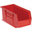 Quantum Storage Systems Hang-and-Stack Bins - Hang and Stack Bin, 10-7/8" x 5.5" x 5", Red - QUS230 RED