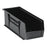 Quantum Storage Systems Hang-and-Stack Bins - Hang and Stack Bin, 14-3/4" x 5-1/2" x 5", Black - QUS234 BLACK