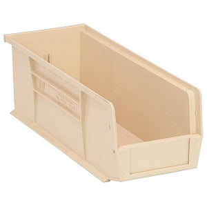 Quantum Storage Systems Hang-and-Stack Bins - Hang and Stack Bin, 14-3/4" x 5-1/2" x 5", Ivory - QUS234 IVORY