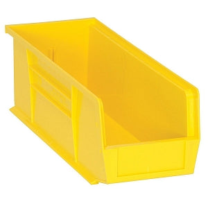 Quantum Storage Systems Hang-and-Stack Bins - Hang and Stack Bin, 14-3/4" x 5-1/2" x 5", Yellow - QUS234 YELLOW