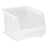 Quantum Storage Systems Clear-View Storage Bins - Clear Bin, 10-3/4" x 8-1/4" x 7" - QUS239CL