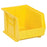 Quantum Storage Systems Hang-and-Stack Bins - Hang and Stack Bin, 10-3/4" x 8-1/4" x 7", Yellow - QUS239 YELLOW