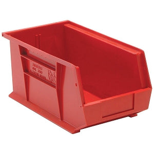 Quantum Storage Systems Hang-and-Stack Bins - Hang and Stack Bin, 14-3/4" x 8-1/4" x 7", Red - QUS240 RED