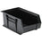 Quantum Storage Systems Hang-and-Stack Bins - Hang and Stack Bin, 13-5/8" x 8-1/4" x 6", Black - QUS241 BLACK