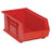 Quantum Storage Systems Hang-and-Stack Bins - Hang and Stack Bin, 13-5/8" x 8-1/4" x 6", Red - QUS241 RED