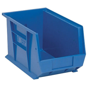 Quantum Storage Systems Hang-and-Stack Bins - Hang and Stack Bin, 13-5/8" x 8-1/4" x 8", Blue - QUS242 BLUE