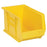 Quantum Storage Systems Hang-and-Stack Bins - Hang and Stack Bin, 13-5/8" x 8-1/4" x 8", Yellow - QUS242 YELLOW