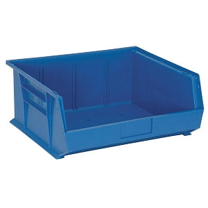 Quantum Storage Systems Hang-and-Stack Bins - Hang and Stack Bin, 14-3/4" x 16-1/2" x 7", Blue - QUS250 BLUE