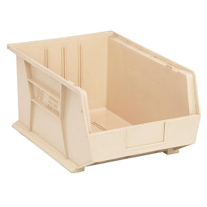 Quantum Storage Systems Hang-and-Stack Bins - Hang and Stack Bin, 16" x 11" x 8", Ivory - QUS255 IVORY