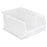 Quantum Storage Systems Clear-View Storage Bins - Clear Bin, 16" x 11" x 8" - QUS255CL