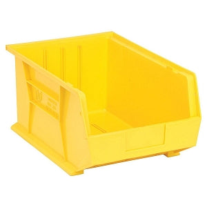 Quantum Storage Systems Hang-and-Stack Bins - Hang and Stack Bin, 16" x 11" x 8", Yellow - QUS255 YELLOW