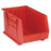 Quantum Storage Systems Hang-and-Stack Bins - Hang and Stack Bin, 18" x 11" x 10", Red - QUS260 RED