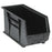 Quantum Storage Systems Hang-and-Stack Bins - Hang and Stack Bin, 18" x 8-1/4" x 9", Black - QUS265 BLACK