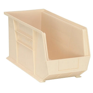 Quantum Storage Systems Hang-and-Stack Bins - Hang and Stack Bin, 18" x 8-1/4" x 9", Ivory - QUS265 IVORY