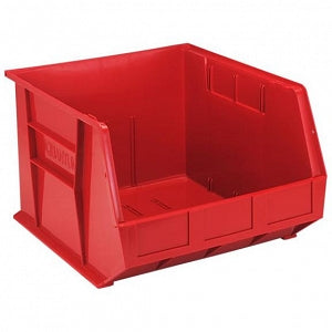 Quantum Storage Systems Hang-and-Stack Bins - Hang and Stack Bin, 18" x 16-1/2" x 11", Red - QUS270 RED