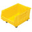 Quantum Storage Systems Mobile Hulk Containers - Yellow 16.5"W x 23.88"L x 11"H Mobile Hulk Container - QUS964MOB YELLOW