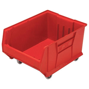 Quantum Storage Systems Mobile Hulk Containers - Red 18.25"W x 23.88"L x 12"H Mobile Hulk Container - QUS965MOB RED