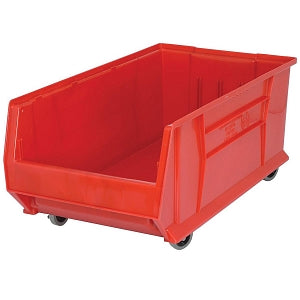 Quantum Storage Systems Mobile Hulk Containers - Red 16.5"W x 29.88"L x 11"H Mobile Hulk Container - QUS984MOB RED