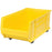 Quantum Storage Systems Mobile Hulk Containers - Yellow 16.5"W x 29.88"L x 11"H Mobile Hulk Container - QUS984MOB YELLOW