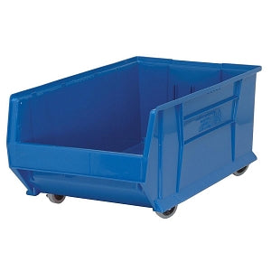 Quantum Storage Systems Mobile Hulk Containers - Blue 18.25"W x 29.88"L x 12"H Mobile Hulk Container - QUS985MOB BLUE