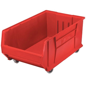 Quantum Storage Systems Mobile Hulk Containers - Red 18.25"W x 29.88"L x 12"H Mobile Hulk Container - QUS985MOB RED