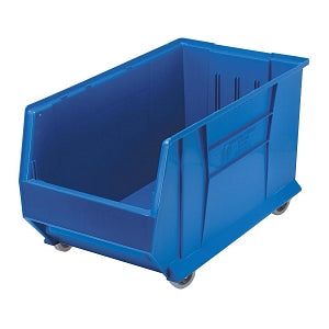 Quantum Storage Systems Mobile Hulk Containers - Blue 16.5"W x 29.88"L x 15"H Mobile Hulk Container - QUS986MOB BLUE