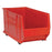 Quantum Storage Systems Mobile Hulk Containers - Red 16.5"W x 29.88"L x 15"H Mobile Hulk Container - QUS986MOB RED