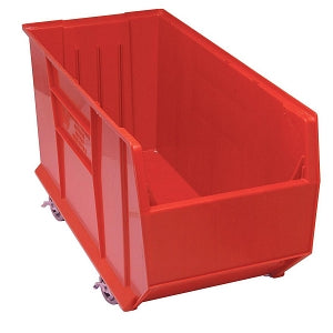 Quantum Storage Systems Mobile Hulk Containers - Red 16.5" x 35.88" x 17.5" Mobile Hulk Container - QUS994MOB RED