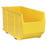 Quantum Storage Systems Mobile Hulk Containers - Yellow 16.5" x 35.88" x 17.5" Mobile Hulk Container - QUS994MOB YELLOW